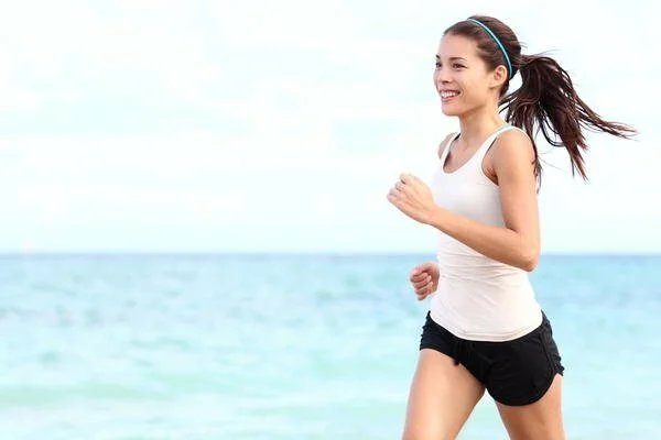 Girl Jogging