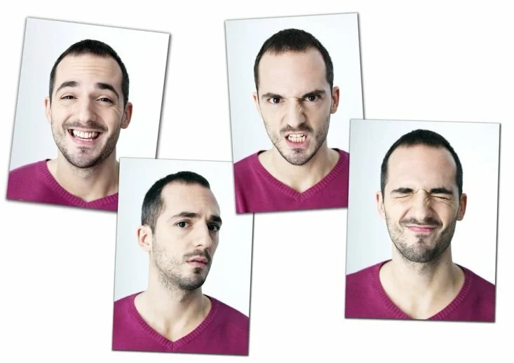 Man expressing different emotions CanadianPharmacyMeds.com