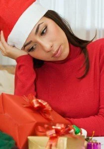 Depressed woman during the Holidays CanadianPharmacyMeds.com