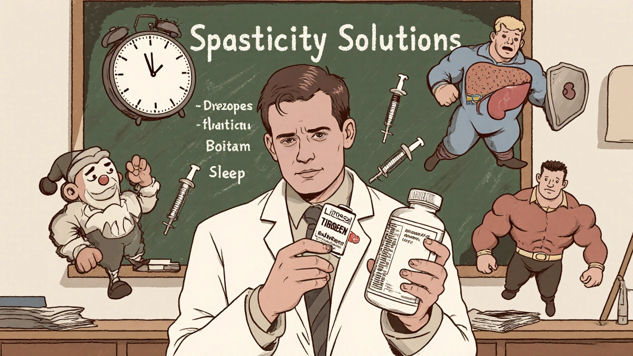 Compare Lioresal with Alternative Muscle Relaxants for Spasticity