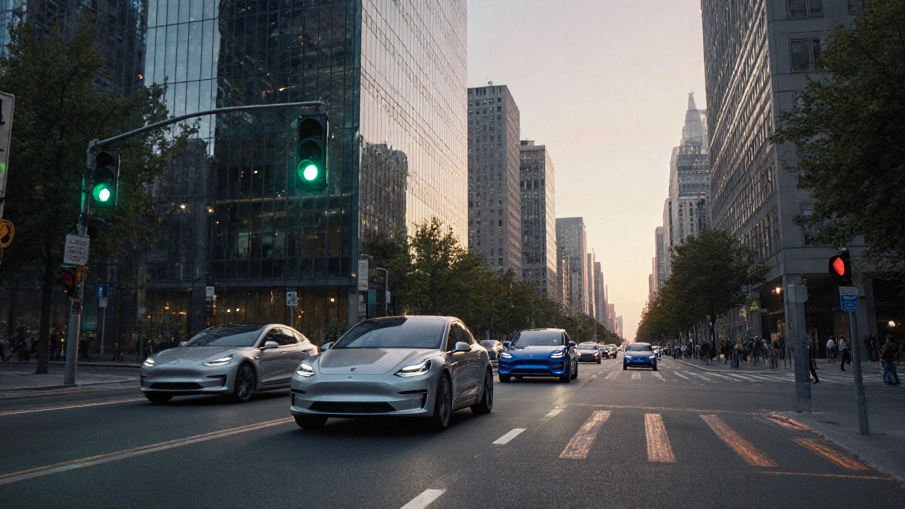 How Electric Vehicles Shape Traffic Congestion in Cities