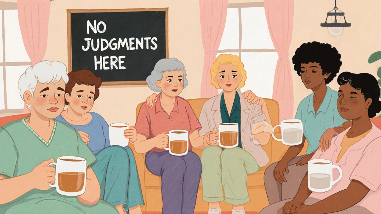 The Benefits of Support Groups for Carcinoma Patients and Caregivers